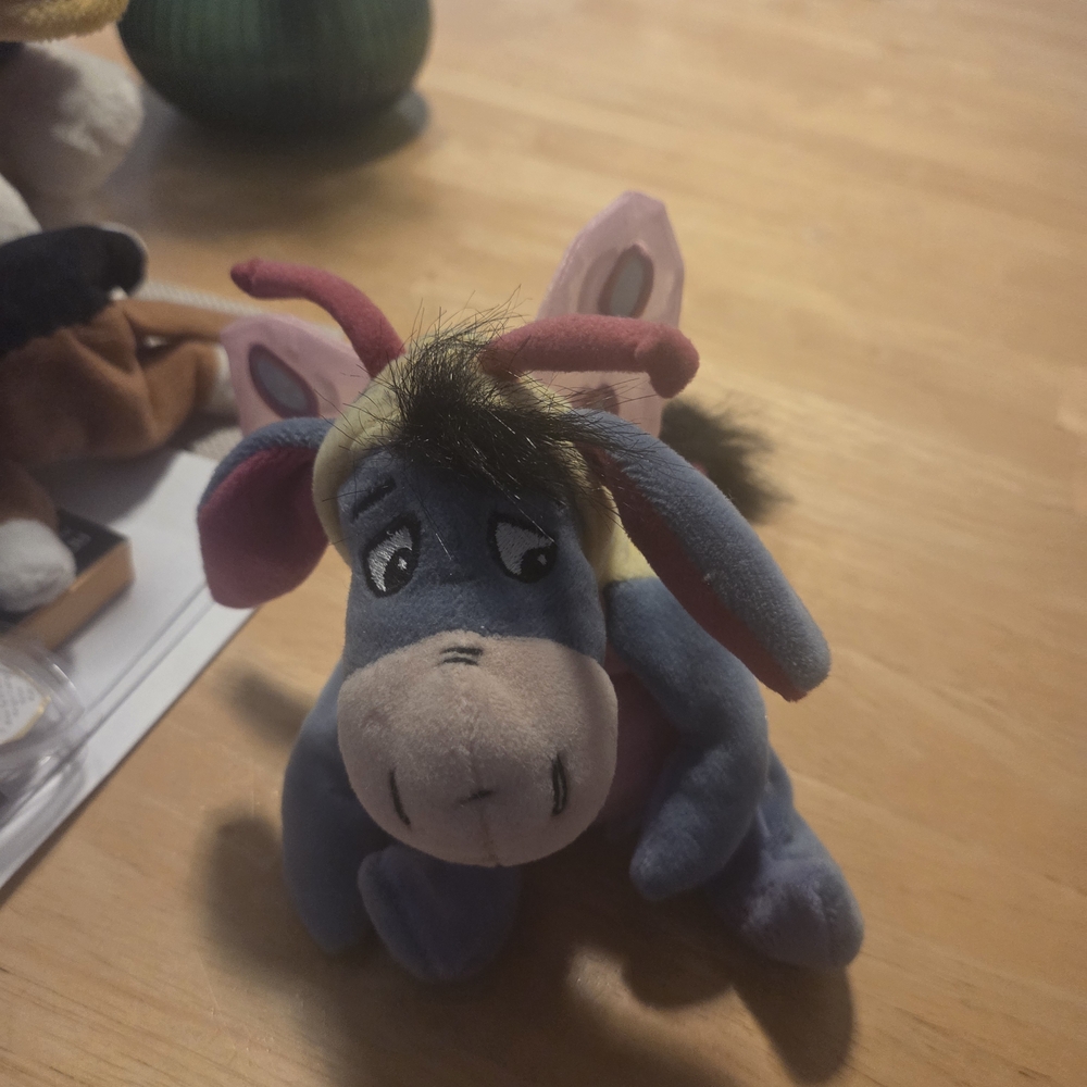 Disney Pink and Blue Stuffed Animal